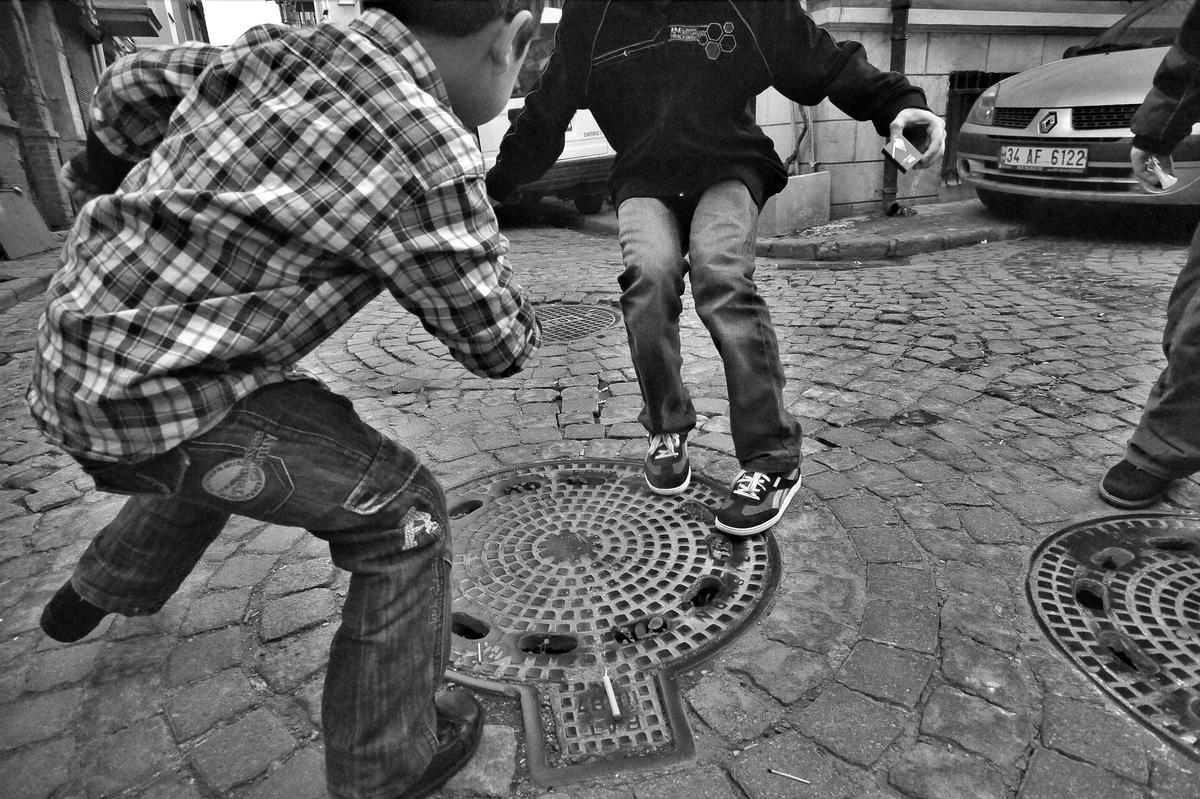 Asfalt ve çimento / lensler konuşabilseydi